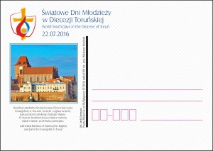 ŚDM - kartka Toruń